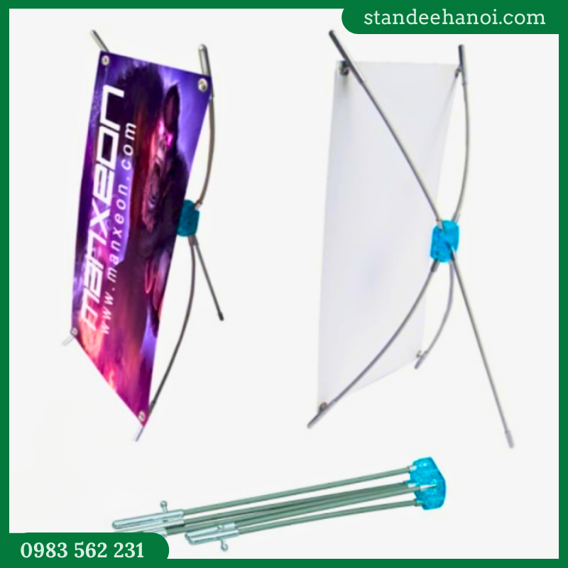 Standee X mini - Giá chữ X mini