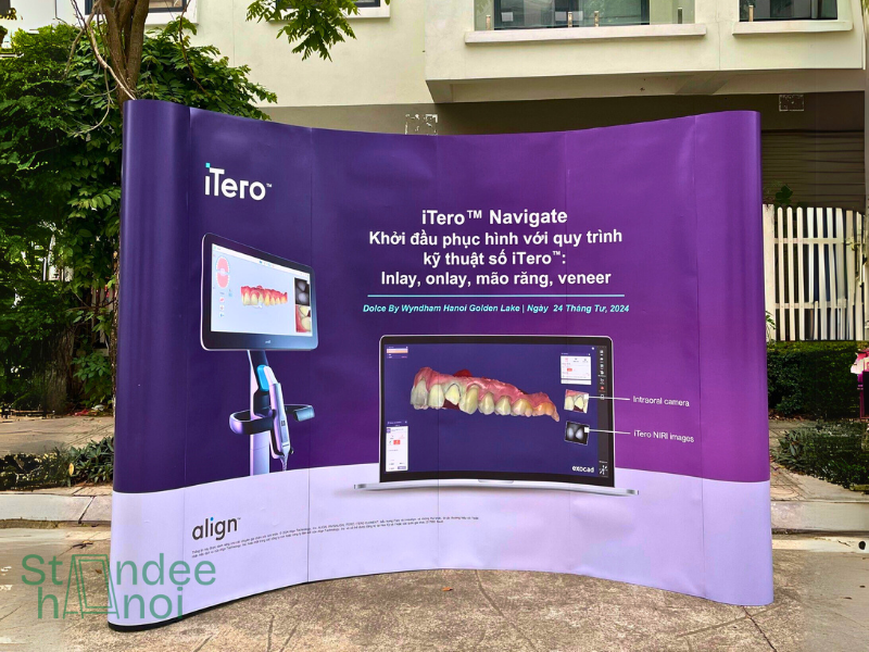 Tại sao ngày càng nhiều sự kiện chọn backdrop di động?