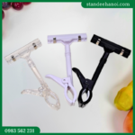 Kẹp nhựa wobbler V01, kẹp quảng cáo siêu thị