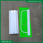 Standee kiểu cửa đế sắt