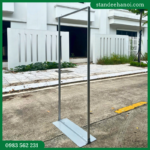 Standee nhôm chân đứng cao cấp 2 mặt