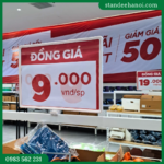 Khung bảng giá siêu thị A4