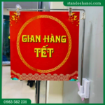 Tay treo nam châm thân inox, tay treo phân vùng siêu thị