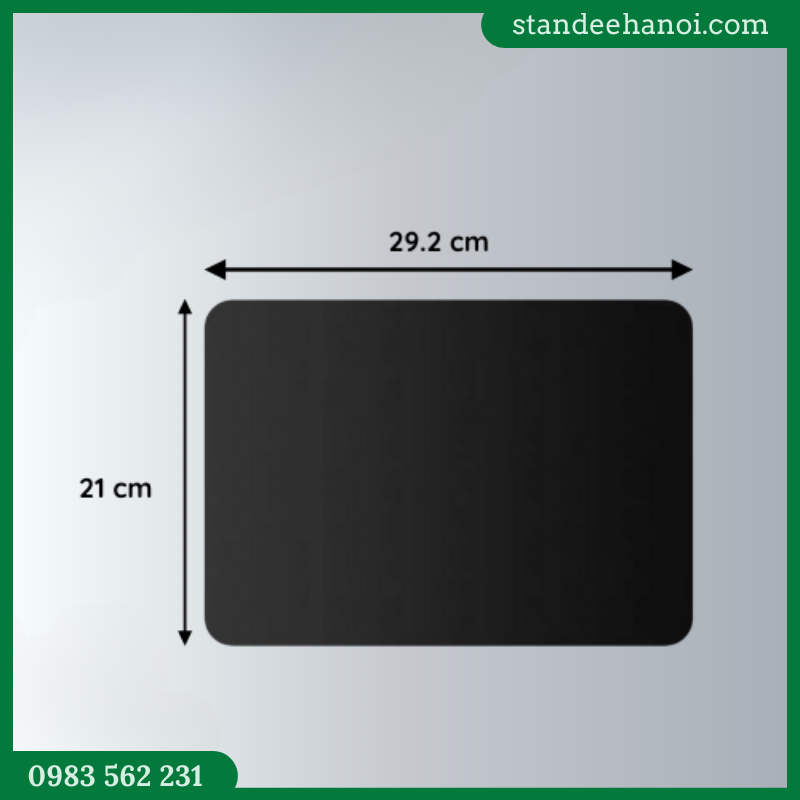 Bảng nhựa PVC đen, ghi giá siêu thị KT A4, A5, A6