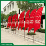 Cờ bãi biển, cờ phướn quảng cáo