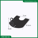 Kẹp inox số 8 đen, kẹp quảng cáo để bàn