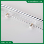 Kệ trưng bày inox, giá treo poster