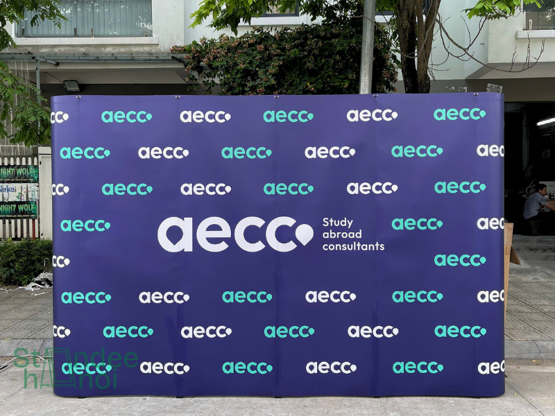 Backdrop 3x4 ô thẳng giá rẻ – Giải pháp quảng bá 2025