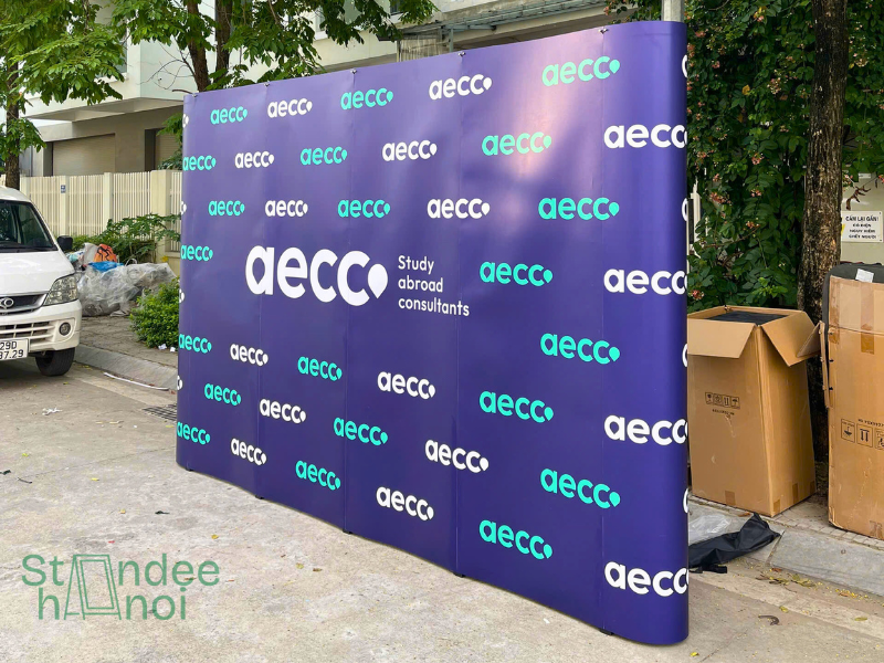 Backdrop 3x4 ô thẳng giá rẻ – Giải pháp quảng bá 2025