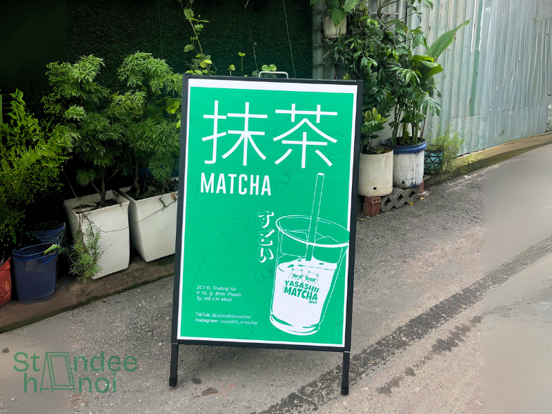 Standee chữ A 2 mặt phù hợp với loại sự kiện nào nhất?