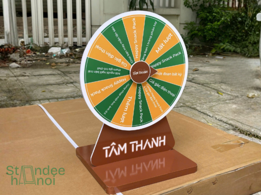 Vòng quay mini: Công cụ thu hút khách hiệu quả 2025