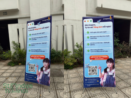 Báo giá mới nhất các mẫu standee X tại Standeehanoi 2026