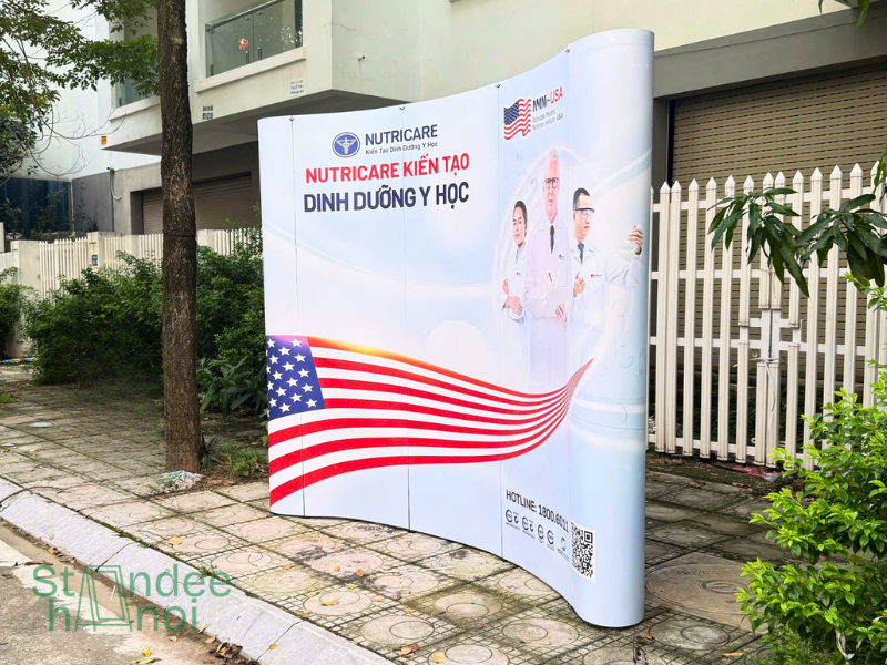 Backdrop di động Hà Nội: Báo giá và giao nhanh 2026