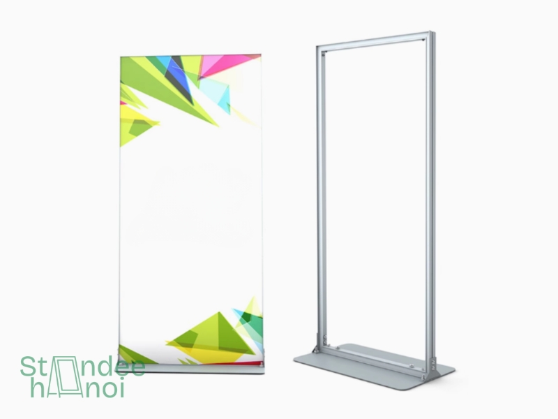 5 ứng dụng của standee chân đứng nhôm trong quảng cáo