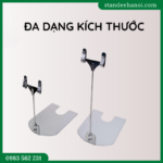 Kẹp inox chữ u, kẹp quảng cáo để bàn